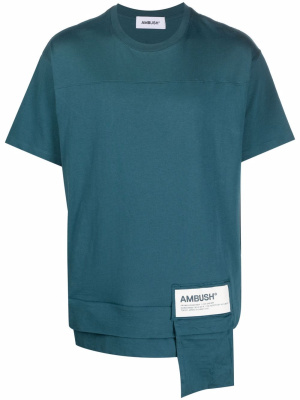 

Waist pocket logo-print T-shirt, AMBUSH Waist pocket logo-print T-shirt