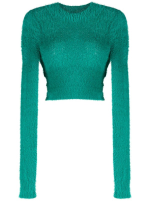

CROP FUR TURTLE NECK TURCHESE NO COLOR, AMBUSH CROP FUR TURTLE NECK TURCHESE NO COLOR
