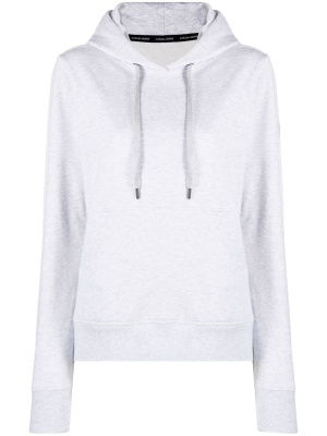 

Logo-patch drawstring hoodie, Canada Goose Logo-patch drawstring hoodie