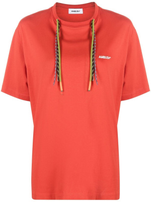 

Multi-cord logo-print T-shirt, AMBUSH Multi-cord logo-print T-shirt