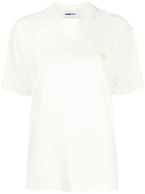 

Chest logo-patch detail T-shirt, AMBUSH Chest logo-patch detail T-shirt