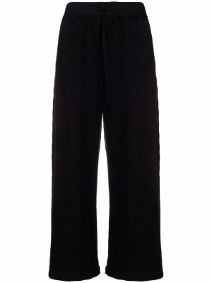 

Monogram jacquard wide-leg trousers, AMBUSH Monogram jacquard wide-leg trousers