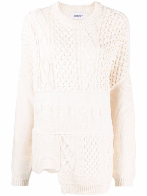 

Patchwork knitted jumper, AMBUSH Patchwork knitted jumper