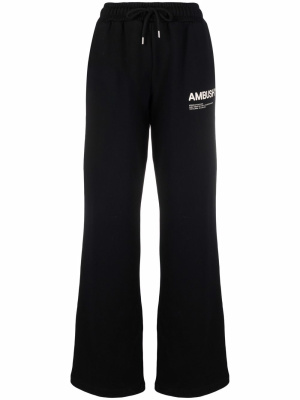 

Logo-print fleece track pants, AMBUSH Logo-print fleece track pants