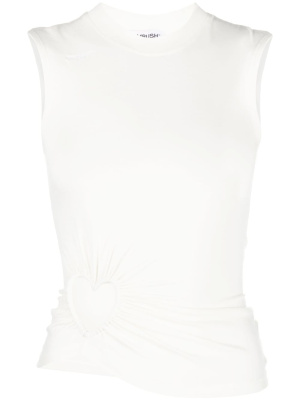

Cut out-heart sleeveless top, AMBUSH Cut out-heart sleeveless top