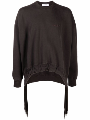 

Multi-cord crew-neck sweatshirt, AMBUSH Multi-cord crew-neck sweatshirt