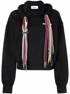 

Multi-drawstring logo hoodie, AMBUSH Multi-drawstring logo hoodie