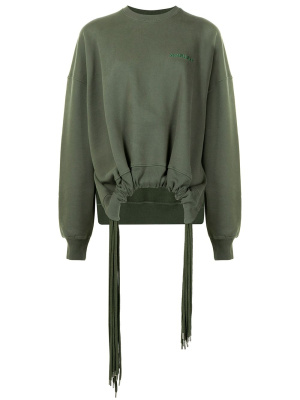 

Multi-cord crew-neck sweatshirt, AMBUSH Multi-cord crew-neck sweatshirt