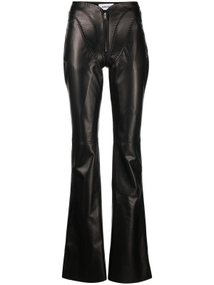 

Flared leather trousers, AMBUSH Flared leather trousers