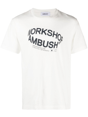 

Revolve logo-print cotton T-shirt, AMBUSH Revolve logo-print cotton T-shirt