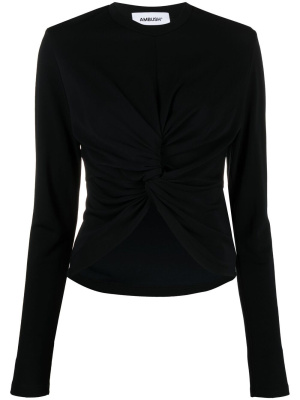 

Ruched long-sleeve top, AMBUSH Ruched long-sleeve top
