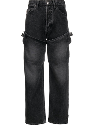 

Detailed straight-leg jeans, AMBUSH Detailed straight-leg jeans