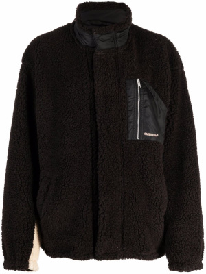 

Two-tone teddy jacket, AMBUSH Two-tone teddy jacket
