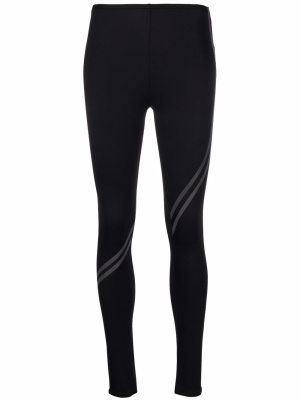 

Logo-print striped leggings, LOEWE Logo-print striped leggings