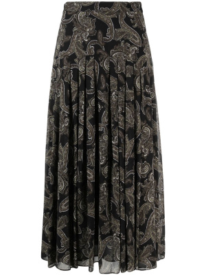 

Paisley-print midi skirt, Michael Michael Kors Paisley-print midi skirt