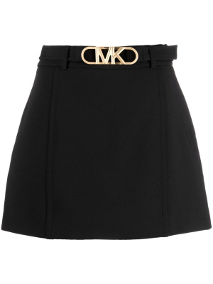 

Logo-plaque A-line miniskirt, Michael Michael Kors Logo-plaque A-line miniskirt