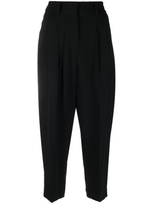 

High-waisted cropped trousers, Michael Michael Kors High-waisted cropped trousers