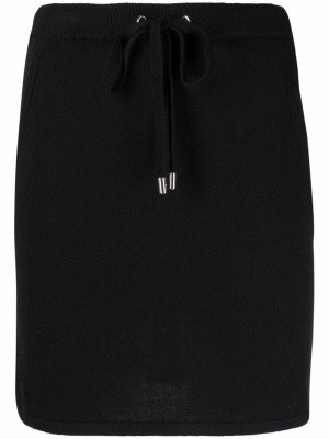 

Drawstring wool mini skirt, Michael Michael Kors Drawstring wool mini skirt
