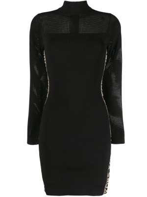 

Logo-tape roll neck dress, Michael Michael Kors Logo-tape roll neck dress