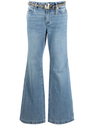 

Belted bootcut jeans, Michael Michael Kors Belted bootcut jeans