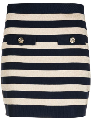 

Stripe-pattern mini skirt, Michael Michael Kors Stripe-pattern mini skirt