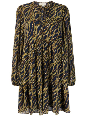 

Chain-link print dress, Michael Michael Kors Chain-link print dress