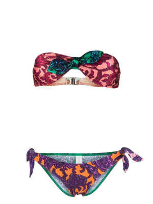 

Tiggy Tie paisley-print bikini, ZIMMERMANN Tiggy Tie paisley-print bikini