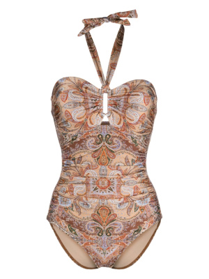 

Devi paisley-print swimsuit, ZIMMERMANN Devi paisley-print swimsuit