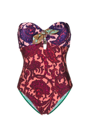 

Tiggy keyhole paisley-print one-piece, ZIMMERMANN Tiggy keyhole paisley-print one-piece