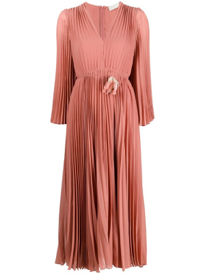 

Sunray pleated midi dress, ZIMMERMANN Sunray pleated midi dress