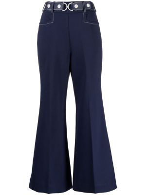 

High-rise flared trousers, ZIMMERMANN High-rise flared trousers