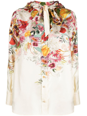 

Elka poppy-print silk blouse, ZIMMERMANN Elka poppy-print silk blouse