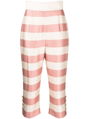 

Candy-striped silk trousers, ZIMMERMANN Candy-striped silk trousers