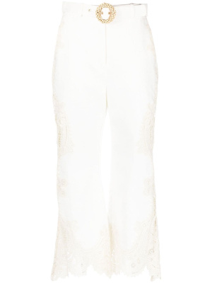 

Tiggy embroidered trousers, ZIMMERMANN Tiggy embroidered trousers