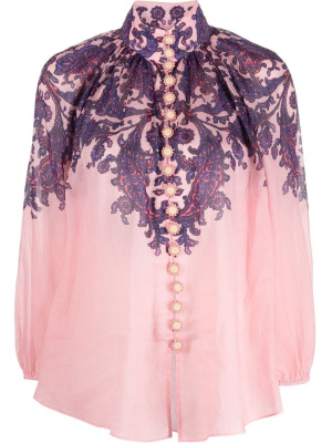 

Tiggy billow blouse, ZIMMERMANN Tiggy billow blouse