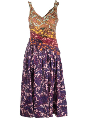 

Tiggy paisley-print midi dress, ZIMMERMANN Tiggy paisley-print midi dress