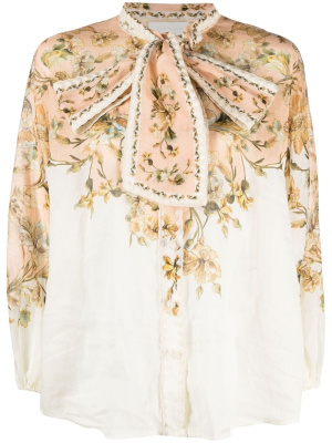 

Chintz floral-print top, ZIMMERMANN Chintz floral-print top