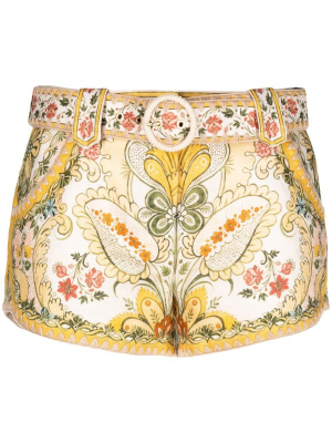 

Floral-print shorts, ZIMMERMANN Floral-print shorts