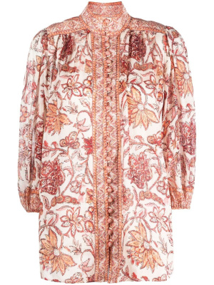 

Vitali floral-print blouse, ZIMMERMANN Vitali floral-print blouse