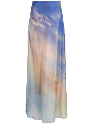 

Tama graphic-print maxi skirt, ZIMMERMANN Tama graphic-print maxi skirt