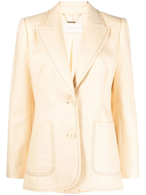 

High Tide tuxedo blazer jacket, ZIMMERMANN High Tide tuxedo blazer jacket