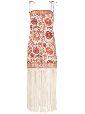 

Vitali fringed dress, ZIMMERMANN Vitali fringed dress