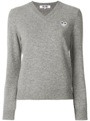 

V-neck pullover, Comme Des Garçons Play V-neck pullover