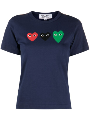 

Logo print T-shirt, Comme Des Garçons Play Logo print T-shirt