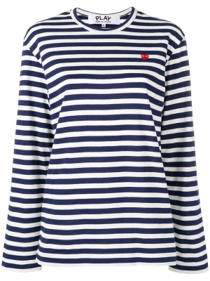 

Striped longsleeve T-shirt, Comme Des Garçons Play Striped longsleeve T-shirt