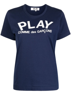 

Logo-print T-shirt, Comme Des Garçons Play Logo-print T-shirt