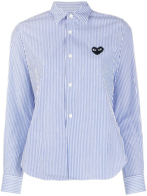 

Stripe print heart shirt, Comme Des Garçons Play Stripe print heart shirt