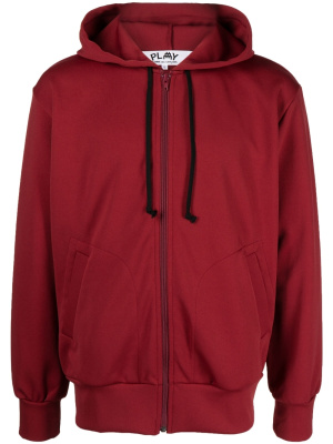 

X Invader pixelated-heart hoodie, Comme Des Garçons Play X Invader pixelated-heart hoodie