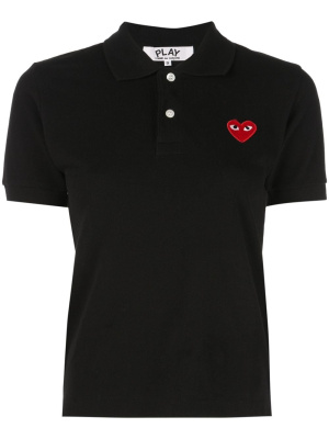 

Logo-patch polo shirt, Comme Des Garçons Play Logo-patch polo shirt