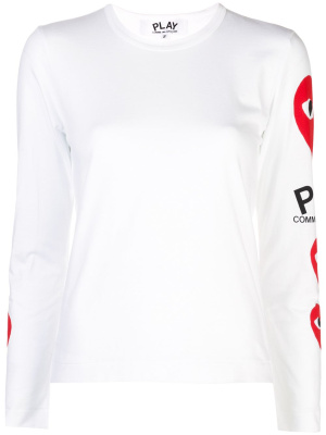 

Logo heart sweatshirt, Comme Des Garçons Play Logo heart sweatshirt